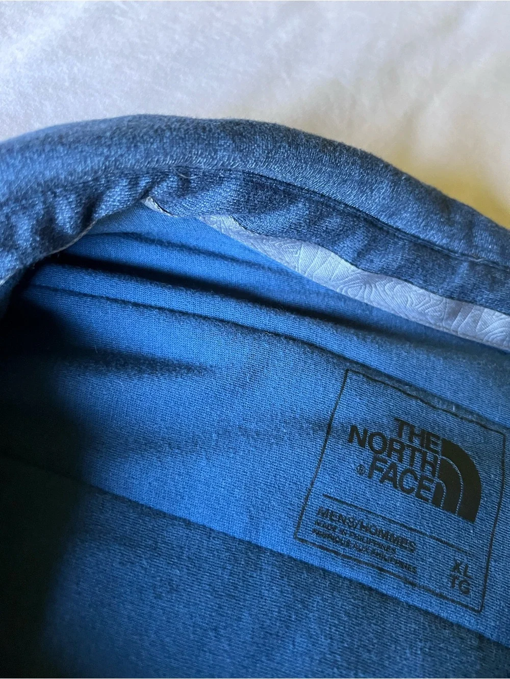 The North Face Men's Navy Blue Quilted Shirt Jacket